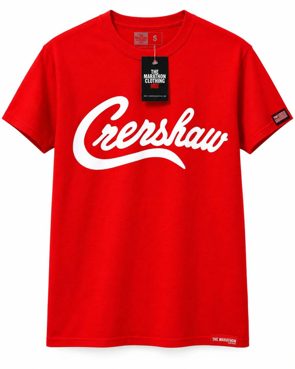 The Marathon Clothing “Crenshaw” Red T-Shirt – Size Small – New With Tags